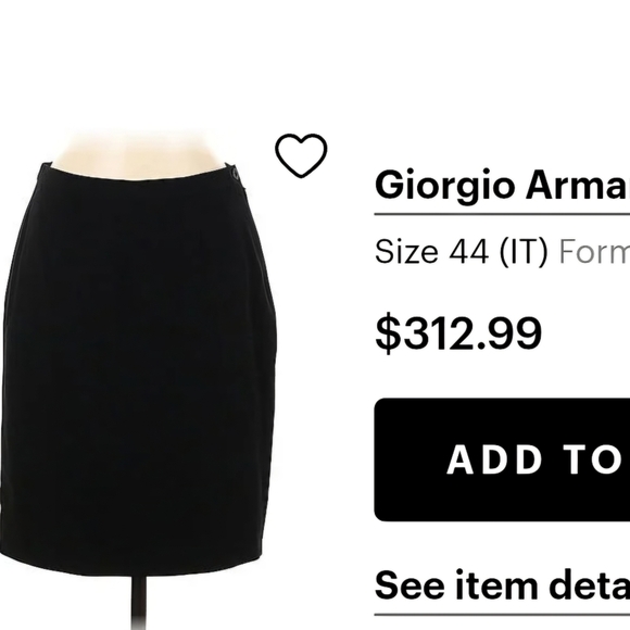 Giorgio Armani formal black - Picture 8 of 8